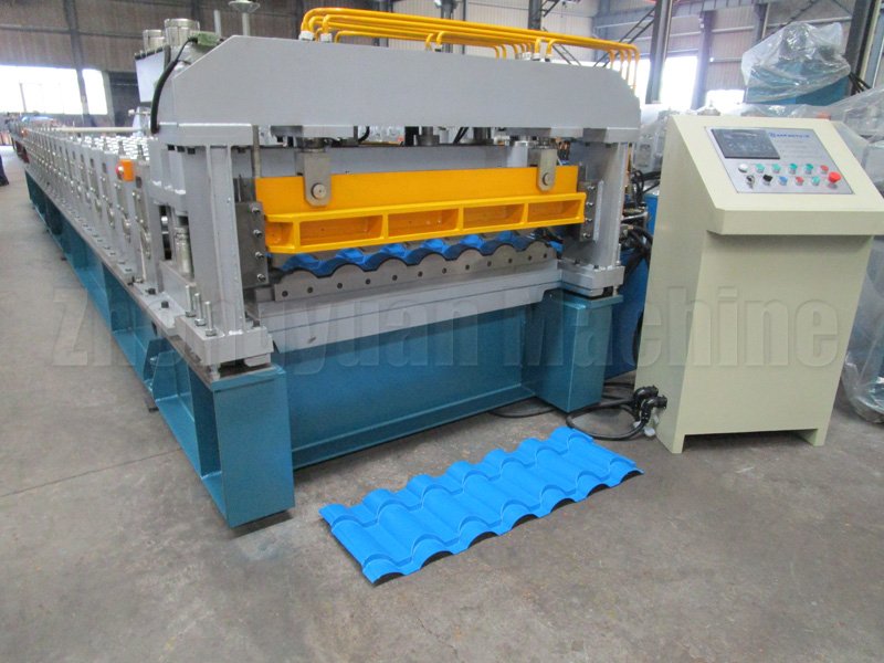 Roof-tile-roll-forming-machine