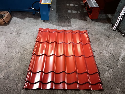 Zhongyuan metal roof tile roll forming machine