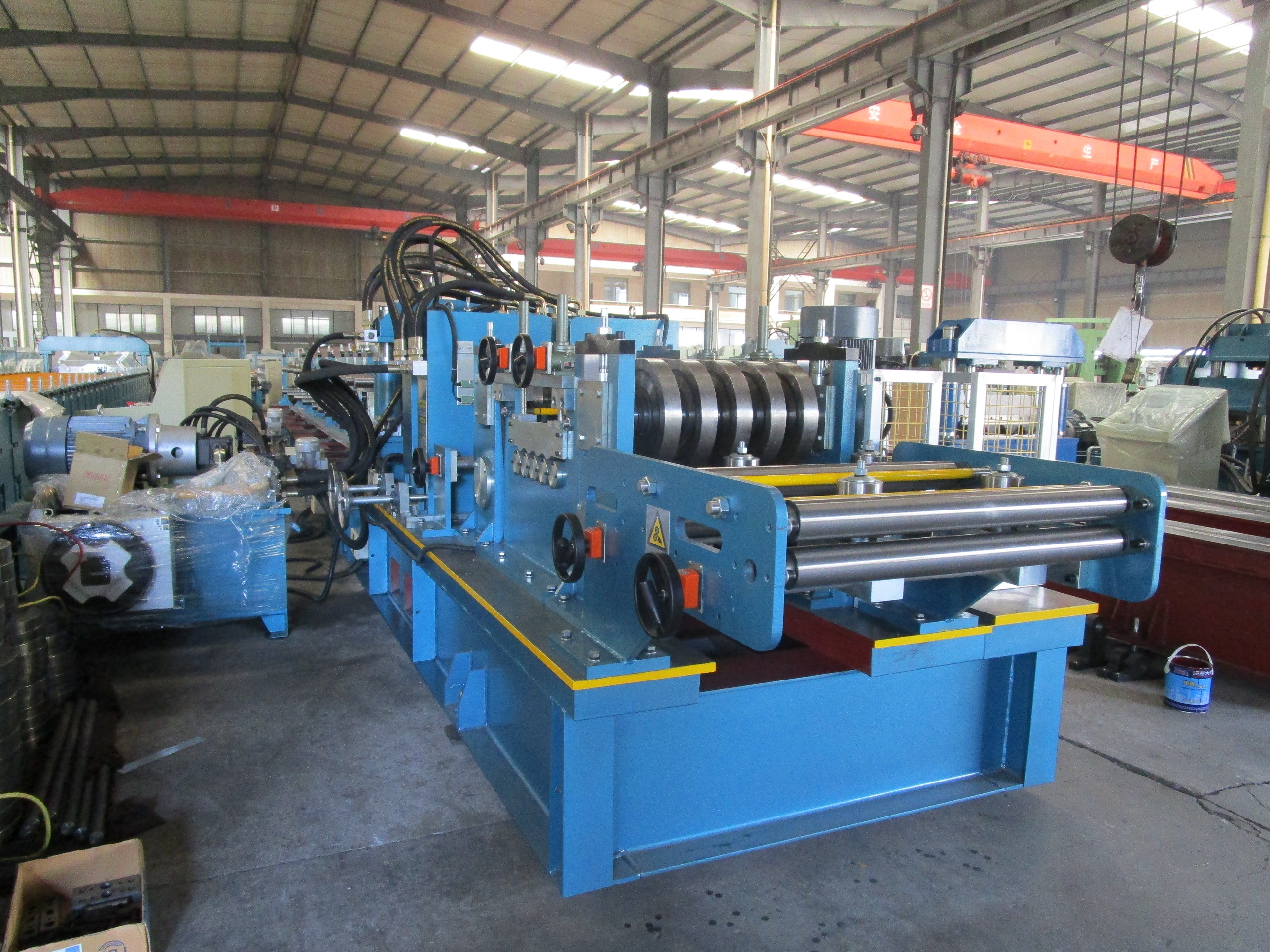 Delivery Of Automatic Cz Purlin Roll Forming Machine To Qatar On May 04 