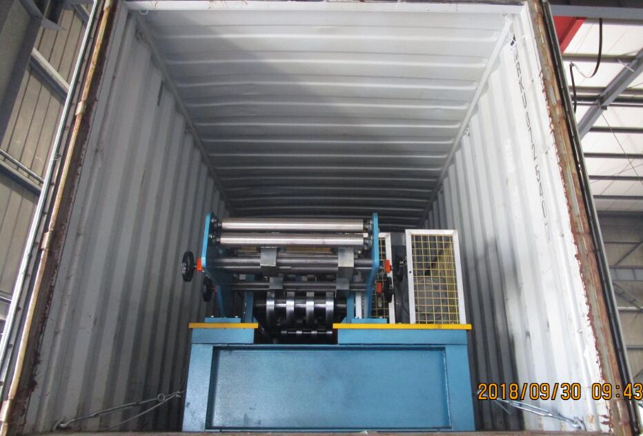 Delivery of automatic CZ purlin cold forming equipment to Hungary on September 30,2018