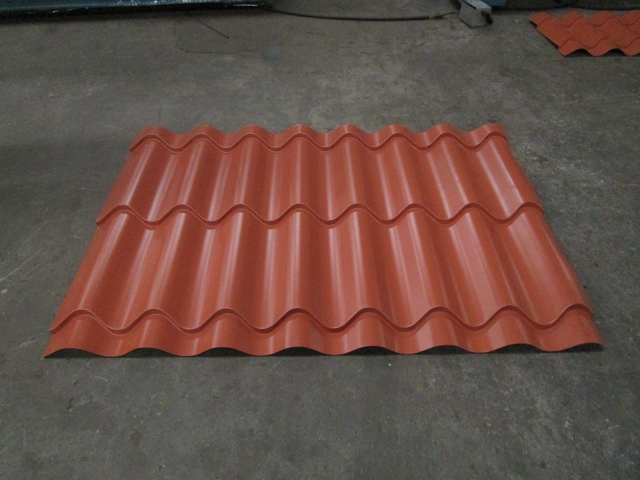 zhongyuan roof tile cold roll forming machine