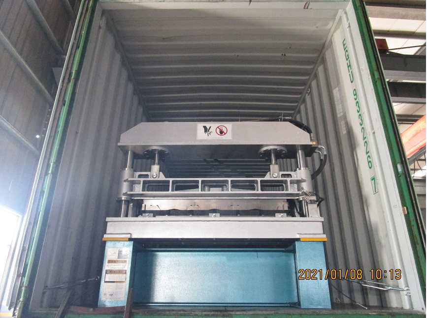 Delivery of Zhongyuan RN35-100 Roll Forming Machine To Mexico On Jan 8,2021