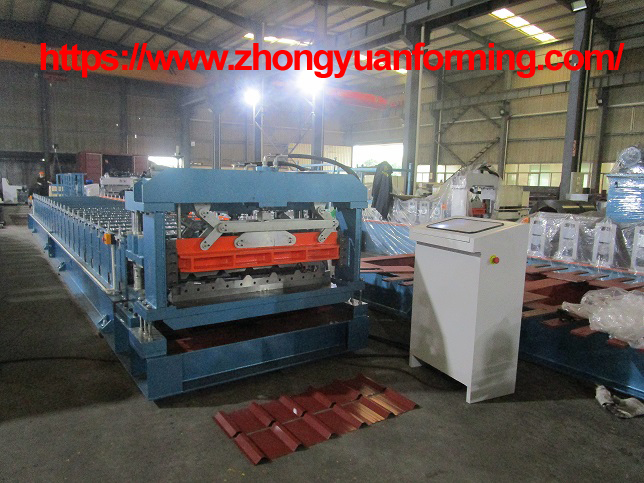 zhongyuan roof&tile forming machine