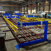 Corrugated Iron Sheet Roll Forming Metal Roofing Tile Making Machinery with 12M Stacker