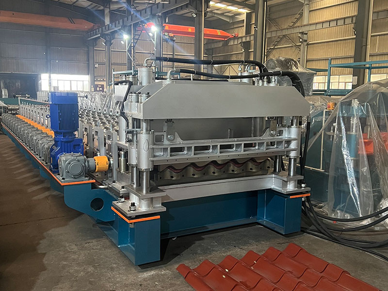 Glazed-Tile-Roll-Forming-Machine