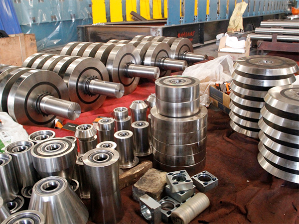 design bearings inside forming rollers