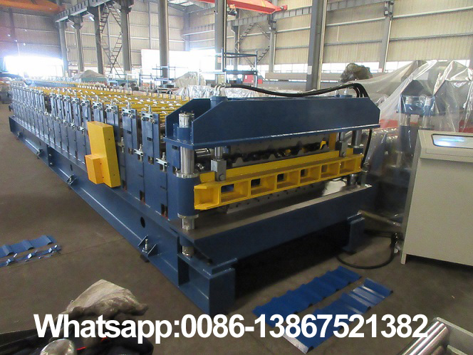 Zhongyuan double layer color steel roof panel roll forming machine