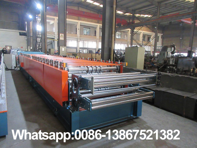 double layer roofing machine
