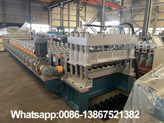 Zhongyuan steel tile roof sheet roll forming machine