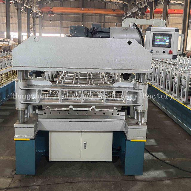 Roll Forming Metal Roofing Machine with Electric Cutting