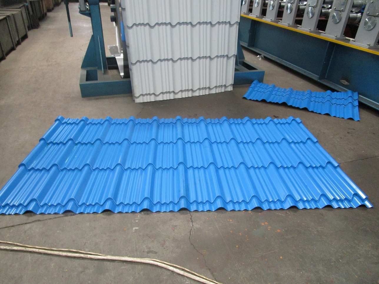 zhongyuan step tiles aluminium roofing sheet in nigeria
