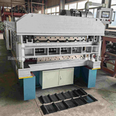 Roof Sheet Roll Forming Machine Double Layer with Electric Cutting