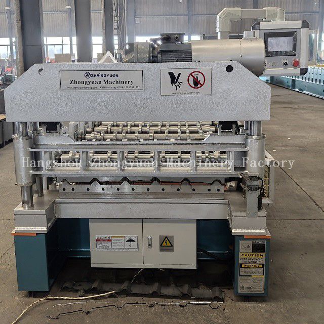 Metal Roofing Roll Forming Machine with Electric Cutting