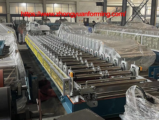 zhongyuan trapezoidal sheet roll forming machine