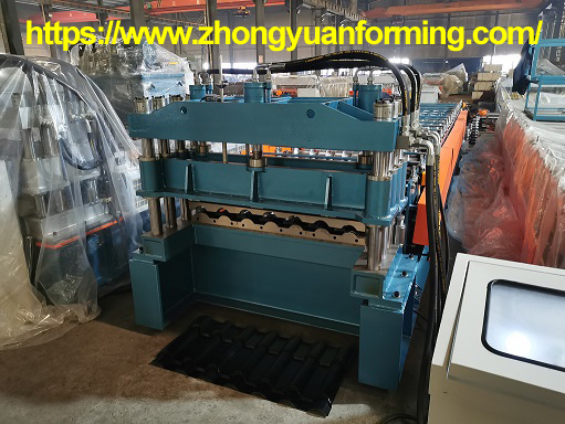zhongyuan tile roll making machine