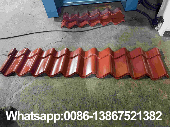 Zhongyuan tile roll forming machine