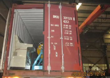 Delivery of automatic Z purlin roll forming machine to Dominica on Feb.25,2019