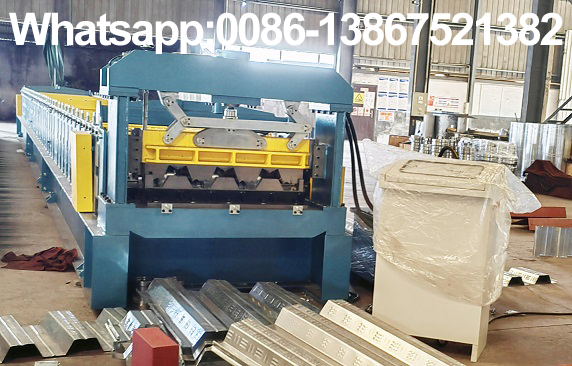 Zhongyuan steel decking sheet roll forming machine