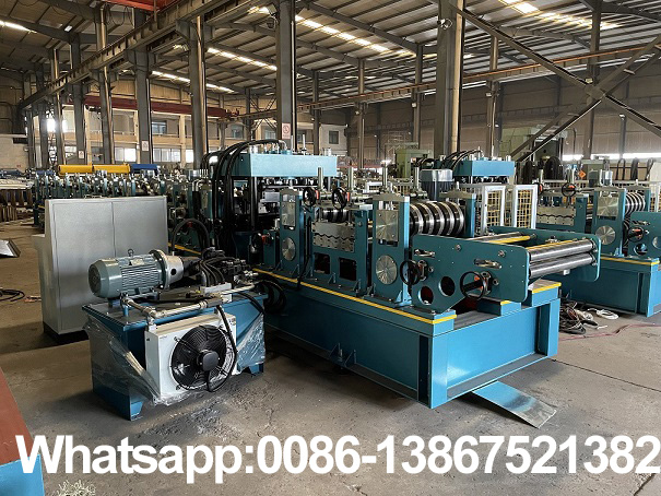 Zhongyuan c & z purlin roll forming machine full-automatic