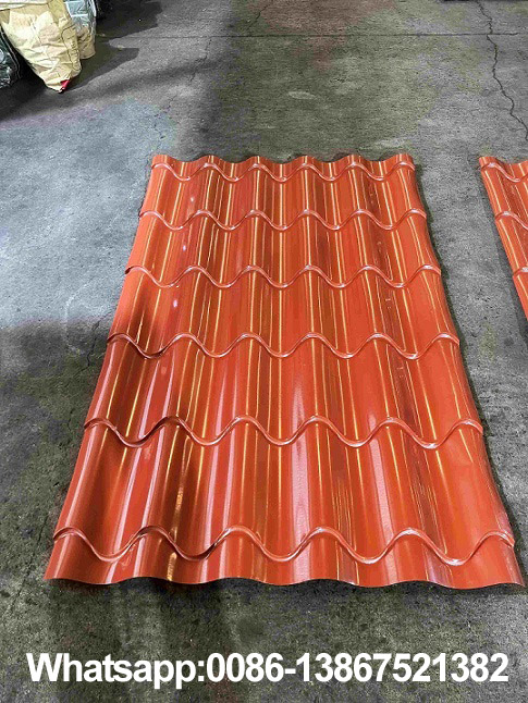 Zhongyuan roof tile roll forming machine