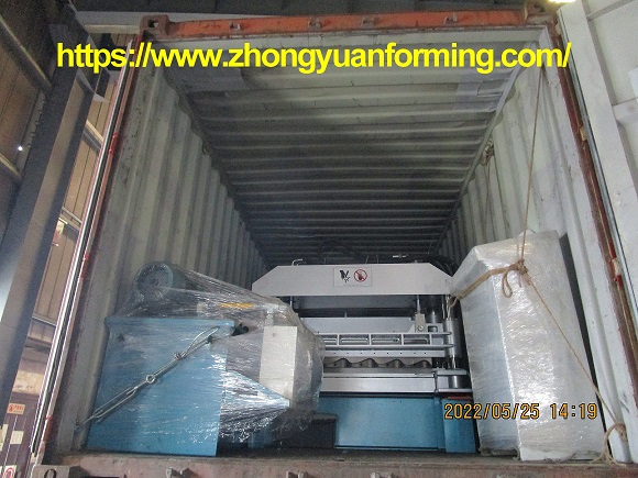 zhongyuan steel tile forming machine
