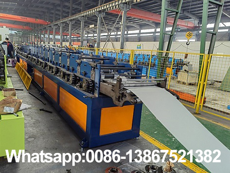 Zhongyuan aluminum steel downpipe roll forming machine