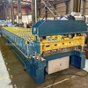 Metal Roof Panel Roll Forming Machine with Electric Cutting