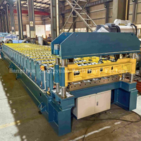 Metal Roof Panel Roll Forming Machine with Electric Cutting