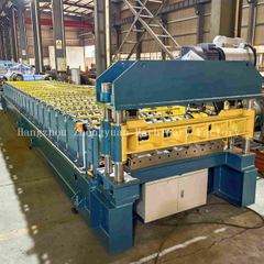 Metal Roof Panel Roll Forming Machine with Electric Cutting
