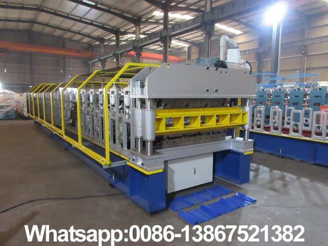 Zhongyuan double layer roofing roll forming machine
