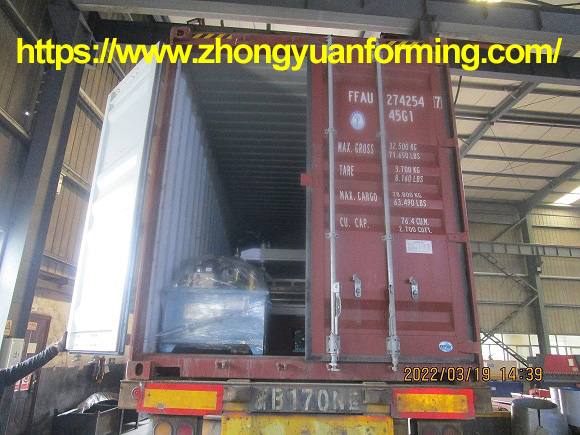 zhongyuan roof panel machine suppliers with flying cutting