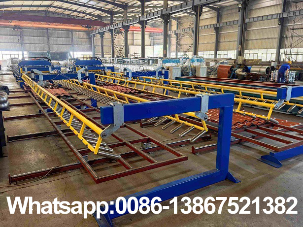 Zhongyuan metal tile roof roll forming machine