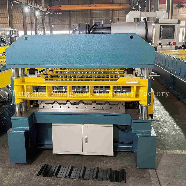 High Speed Roofing Roll Forming Machine with Electric Cutting