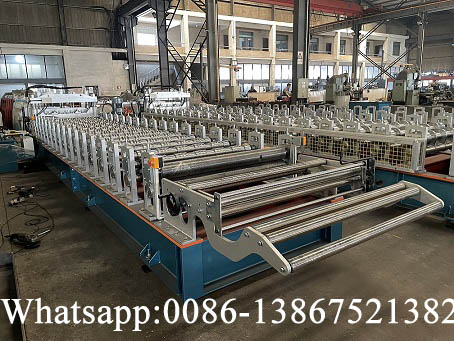 Zhongyuan step tile roll form machine price