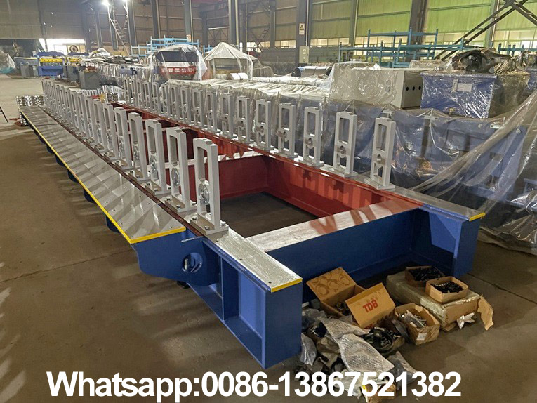 Zhongyuan roof step tile roll forming machine
