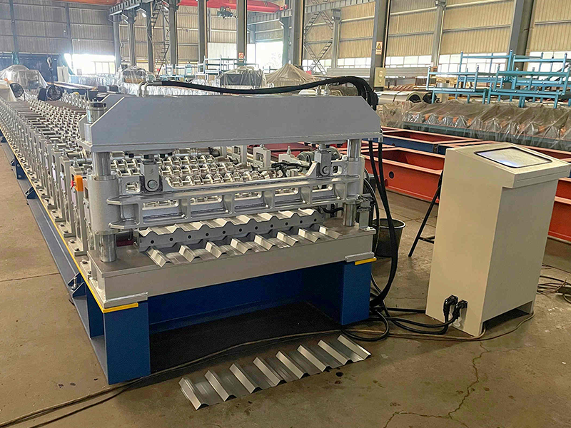 Hydraulic Cutting Roof Sheet Roll Forming Machine