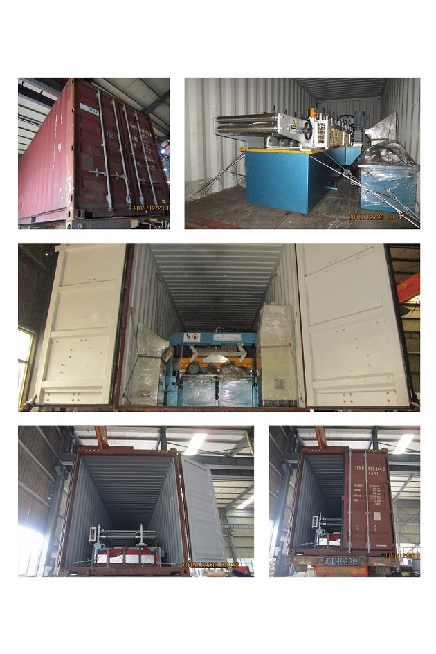 Roll forming machine delivery No.1 in Zhongyuan in December 2019